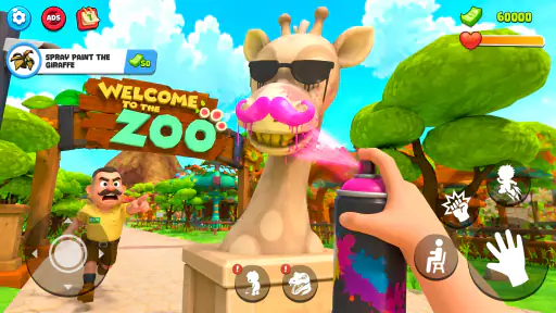 Zoo Prank: Crazy Animals screenshot 9