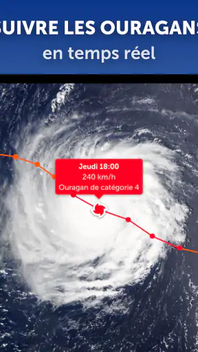 Zoom Earth - Prévisions météo screenshot 7
