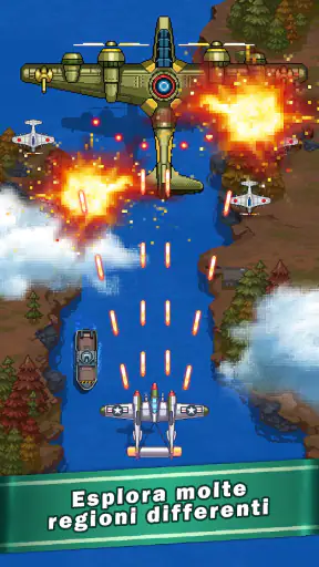 1945 Giochi di Aerei Arcade screenshot 11