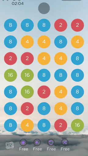 2248 Zen: Merge Dots, Pops and screenshot 2