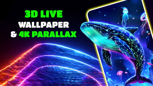 3D Live Wallpaper: 4D & 4K screenshot 10