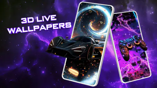 3D Live Wallpapers - 4K & 4D screenshot