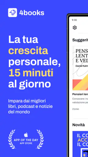 4books: audiolibri e podcasts screenshot 1
