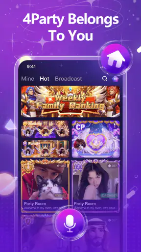 4Party: Voice Chat & Friends screenshot 6
