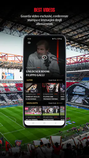 AC Milan Official App screenshot 4