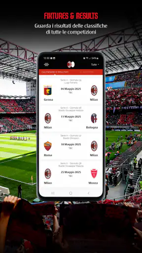 AC Milan Official App screenshot 6