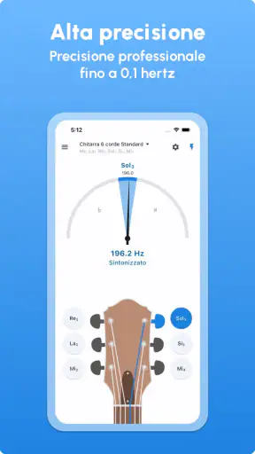Accordatore Chitarra LikeTones screenshot 7