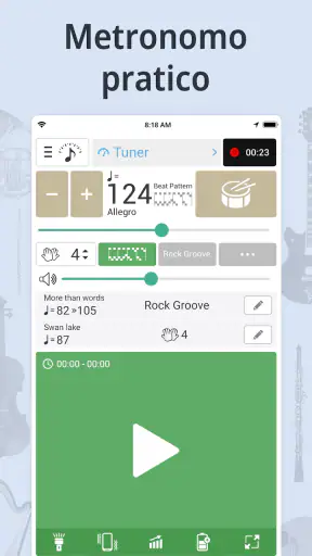 Accordatore e metronomo screenshot 1