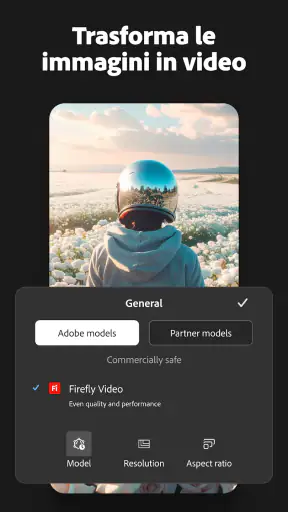 Adobe Firefly: generatore IA screenshot 2