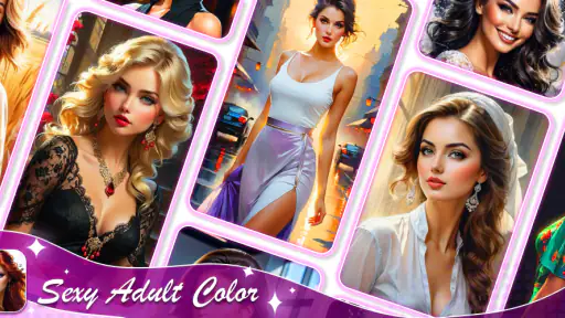Adult Sexy Color Paint Games screenshot 5