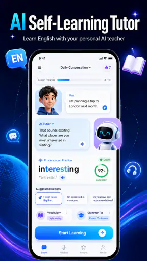 AI Learning: English Practice screenshot 1
