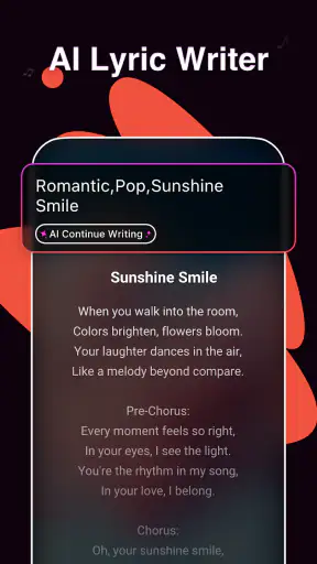 Generatore di musica AI, Waazy screenshot 5