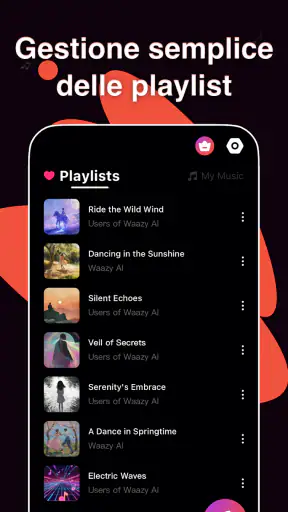 Generatore di musica AI, Waazy screenshot 7