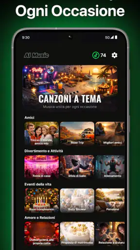 AI Musica: Generatore Canzoni screenshot 2