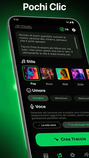 AI Musica: Generatore Canzoni screenshot 3