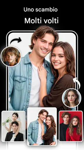 AI Scambio volti: Editor foto screenshot 11