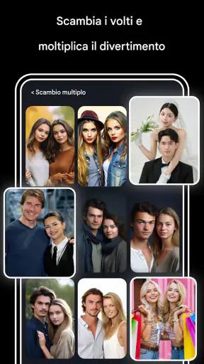 AI Scambio volti: Editor foto screenshot 4