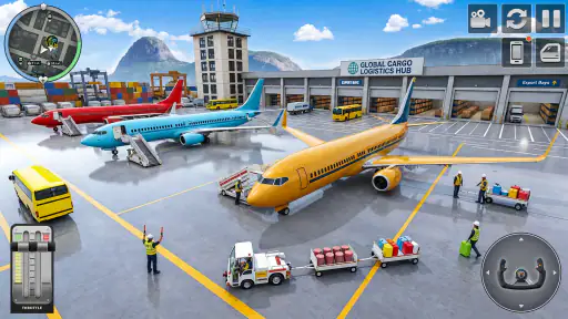 Airplane Flying Jet Simulator screenshot 2