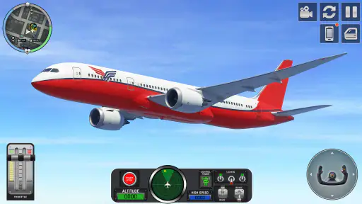 Airplane Flying Jet Simulator screenshot 8