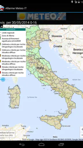 Allarme Meteo IT screenshot 10