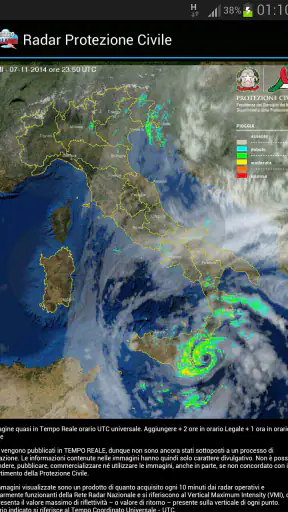 Allarme Meteo IT screenshot 2