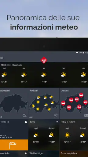 Allarme Meteo: Tempo Svizzera screenshot 10