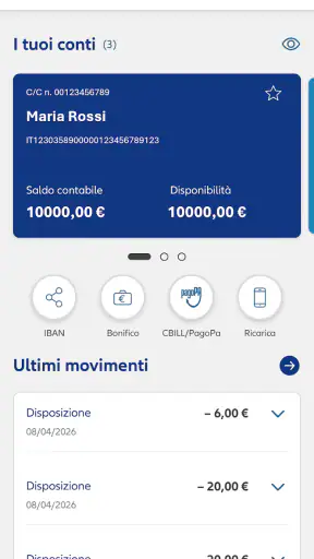 Allianz Bank screenshot 3