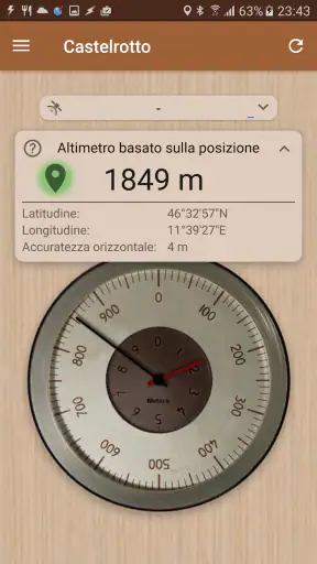 Altimetro preciso PRO screenshot 1