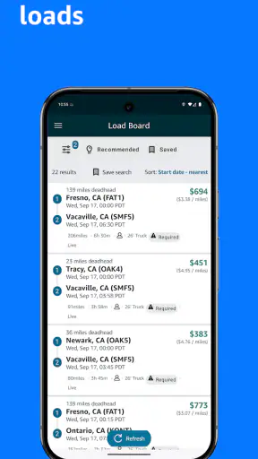Amazon Relay screenshot 2