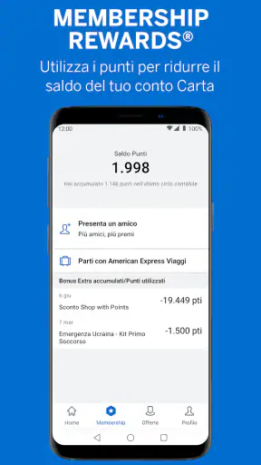 Amex Italia screenshot 3