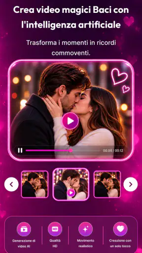 Amore IA Abbraccio e bacio IA screenshot 10