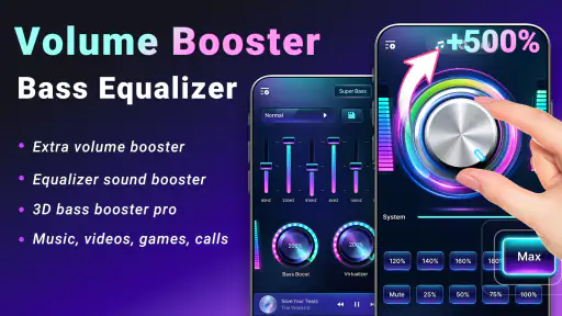Amplificatore di volume & bass screenshot 1