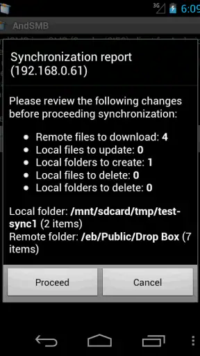 AndSMBPro screenshot
