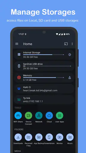 AnExplorer Share File Manager screenshot 2