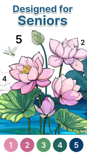 Anima Color - Paint by Number screenshot 1