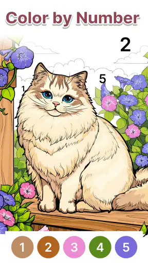 Anima Color - Paint by Number screenshot 7