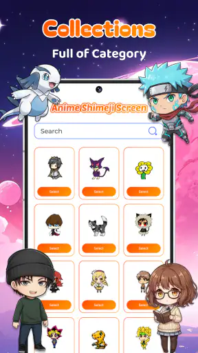 Anime Shimeji Pets On Screen screenshot 2