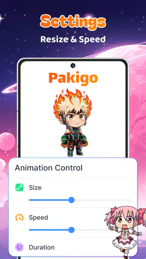 Anime Shimeji Pets On Screen screenshot 6