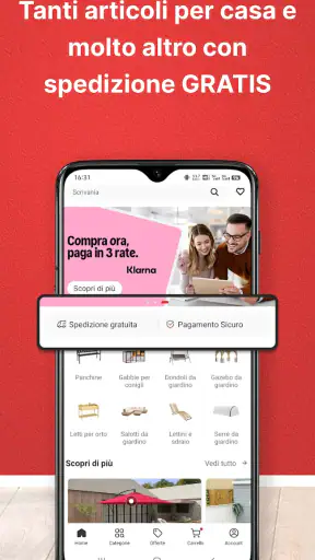 Aosom - Tutto per la tua casa screenshot 1