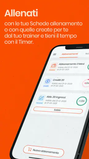 APP Palestre screenshot 4