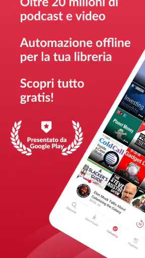 App Podcast offline: Player FM screenshot 1