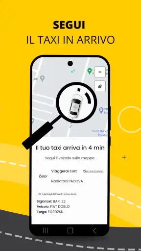 appTaxi: chiama e paga il taxi screenshot 3