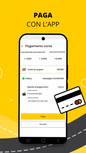 appTaxi: chiama e paga il taxi screenshot 4