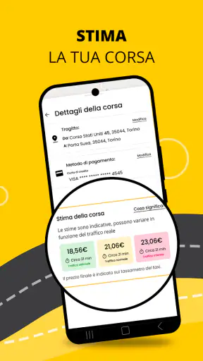 appTaxi: chiama e paga il taxi screenshot 5