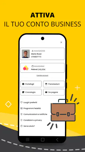 appTaxi: chiama e paga il taxi screenshot 7