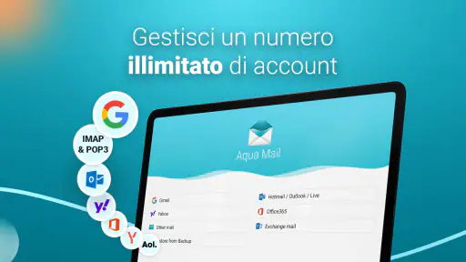 Aqua Mail - Veloce e sicura screenshot 11