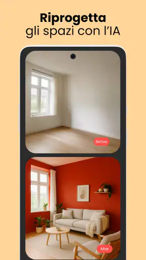 Arredamento Casa IA: AI Design screenshot 2