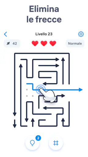 Arrow Puzzle - Rompicapi screenshot 1