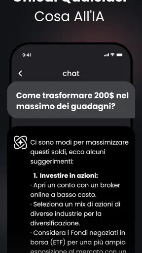 Chat AI: Chiedi all'Agente screenshot 2