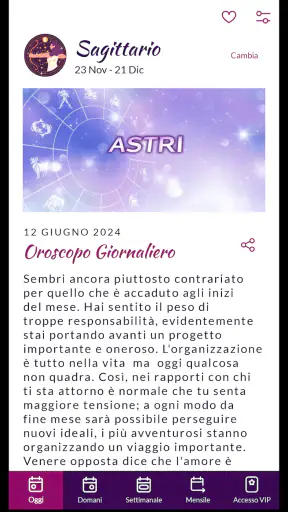Astri di Paolo Fox - Oroscopo screenshot 2